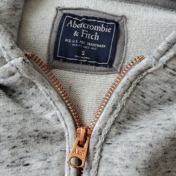 ABERCROMBIE & FITCH Full-Zip Hoodie - Picture 3 of 3